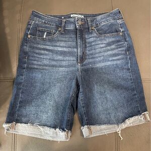 Sonoma Blue Denim Bermuda Shorts